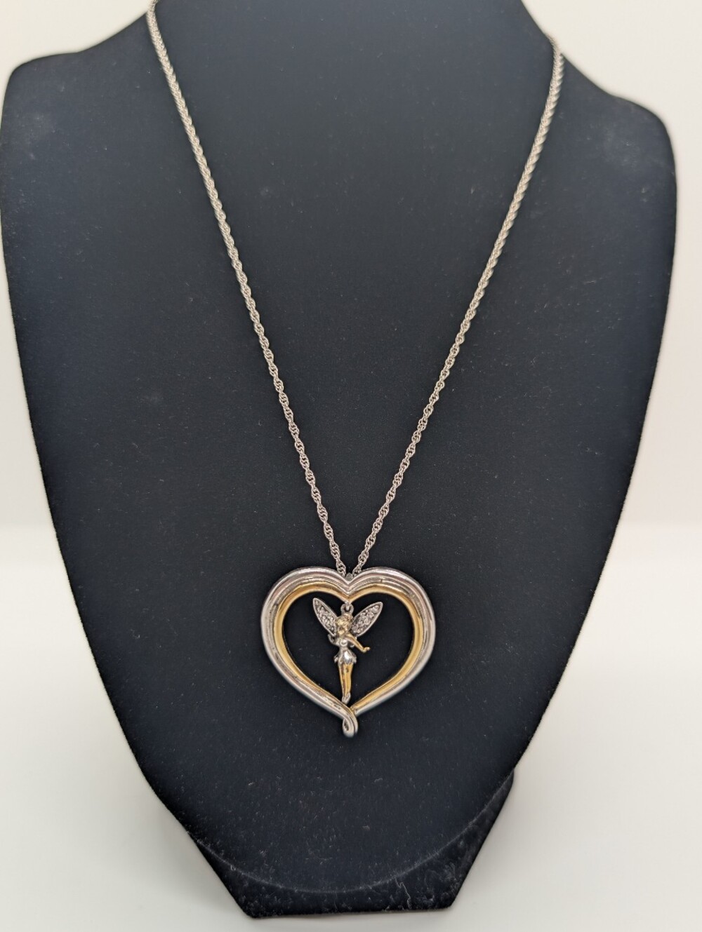 Tinkerbell Believe Pendant Necklace from The Bradford Exchange